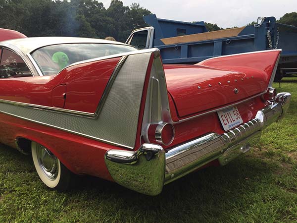 1958 Plymouth Fury at Ludlow Car Cruise. photo by Mike Mannis